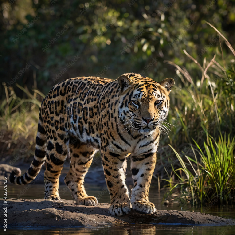 Obraz premium leopard in the wild