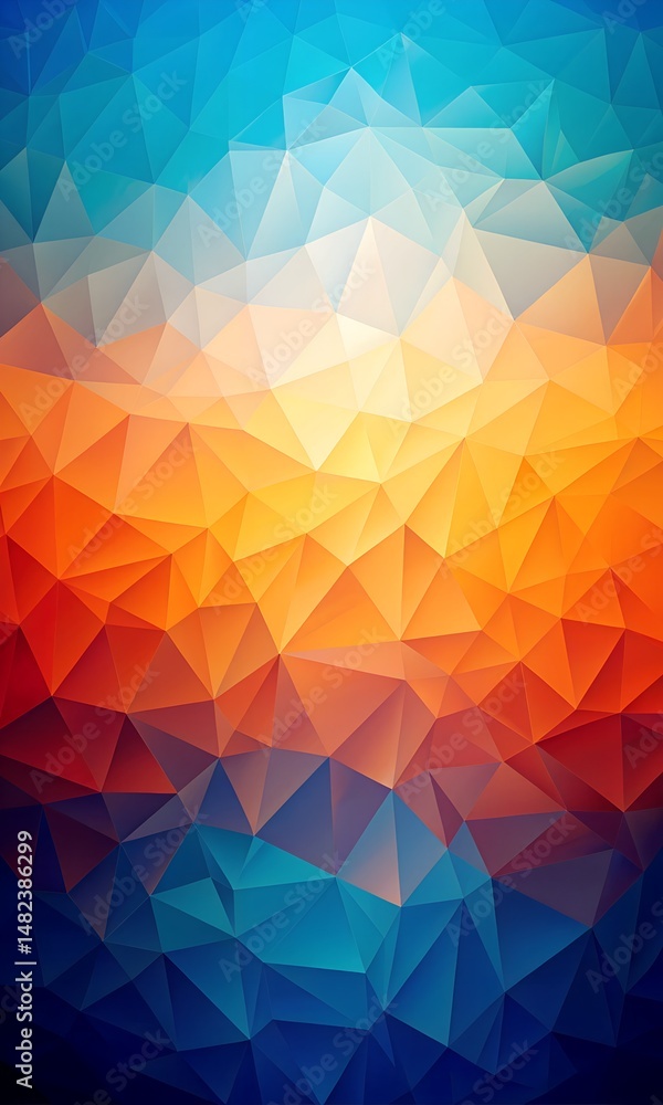 Fototapeta premium abstract background with triangles