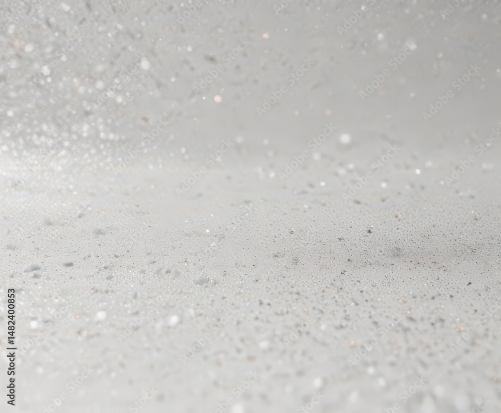 Obraz premium Smooth white paper with fine glitter overlay, subtle noise , bright, white paper