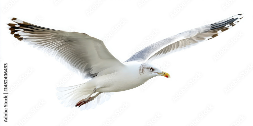 Obraz premium seagull isolated on white