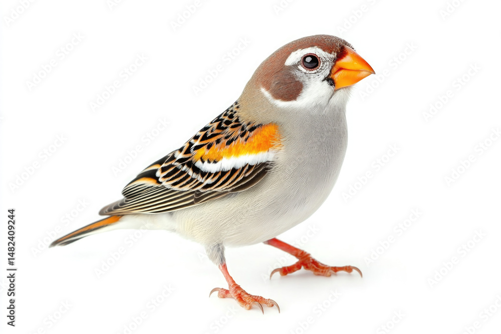 Obraz premium red headed sparrow