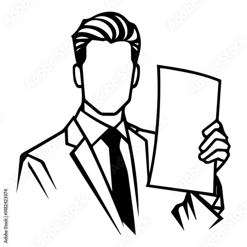 Businessman Presenting