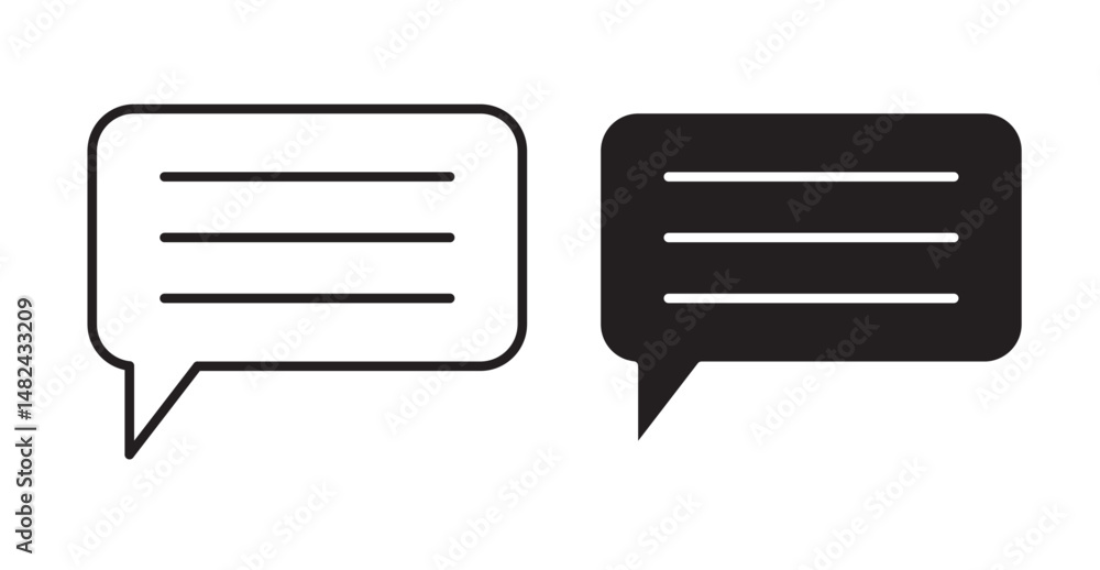 Text icon set flat style. Vector illustration collection. Text icon set flat style. Vector illustration collection.
