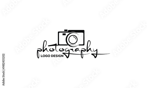 camera, photography logo design. Camera photography logo icon vector template. Photography Camera Lens Logo Design.