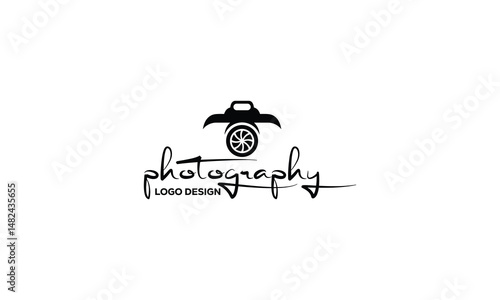 camera, photography logo design. Camera photography logo icon vector template. Photography Camera Lens Logo Design.