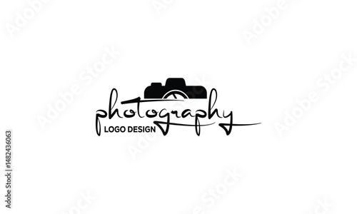 camera, photography logo design. Camera photography logo icon vector template. Photography Camera Lens Logo Design.