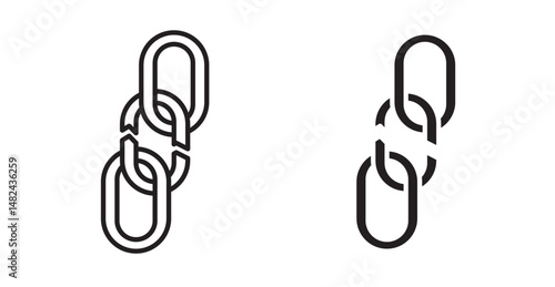 Weakness icon set flat style. Vector illustration collection.