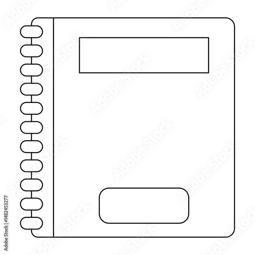Brochure icon collection set. Flyer leaflet, catalogue, booklet, open book and other polygraphy vector illustration.