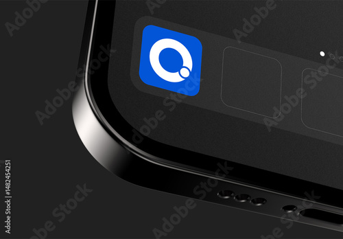 Minimal Mobile App Icon Display Mockup