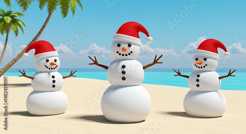 Tropical Snowmen: A Christmas Paradox