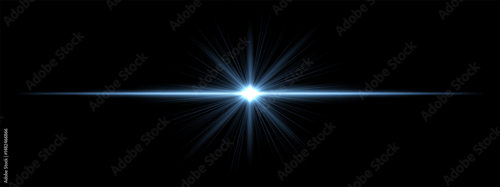 Light burst. Blue flash with vertical line glow, high-energy ray effect, strong horizontal highlight, dramatic light concept. Light burst. Blue flash with vertical line glow, high-energy ray effect, strong horizontal highlight, dramatic light concept.