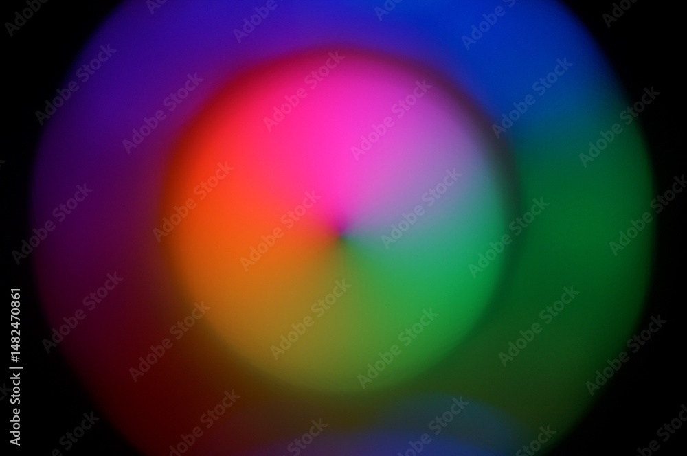 Abstract colored background. A circle of light. Abstract colored background. A circle of light.