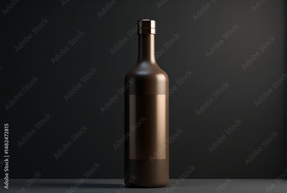 wine-bottle-mockup-dark-background-product-label-design-template wine-bottle-mockup-dark-background-product-label-design-template