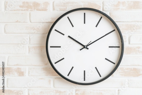 Wallpaper Mural A minimal modern wall background featuring an old brick texture, suitable for various design projects. Torontodigital.ca