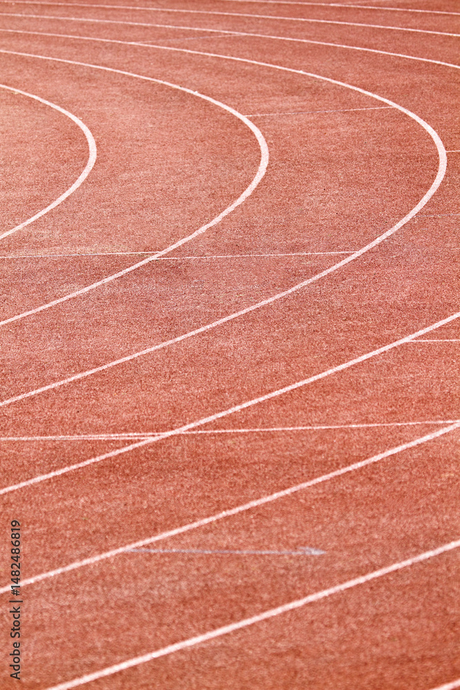 Athletics track lanes. Athletics track lanes.