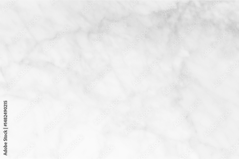 Naklejka premium White marble background or texture and copy space, horizontal shape