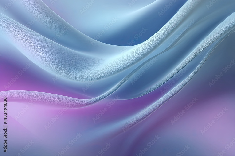 Fototapeta premium Abstract Flowing Fabric