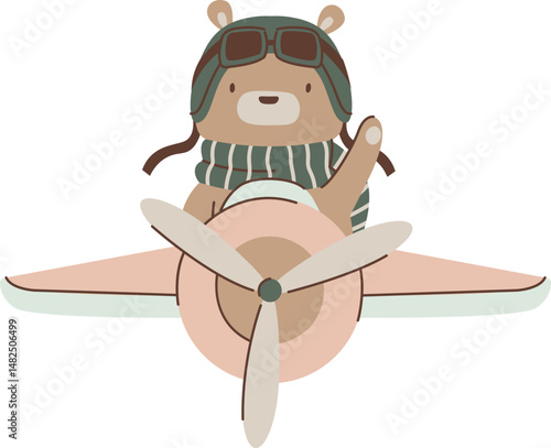 Flying Bear Pilot Adventure