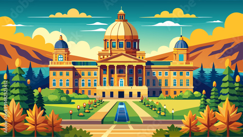 Alberta Legislature Building Edmonton Alberta Canada