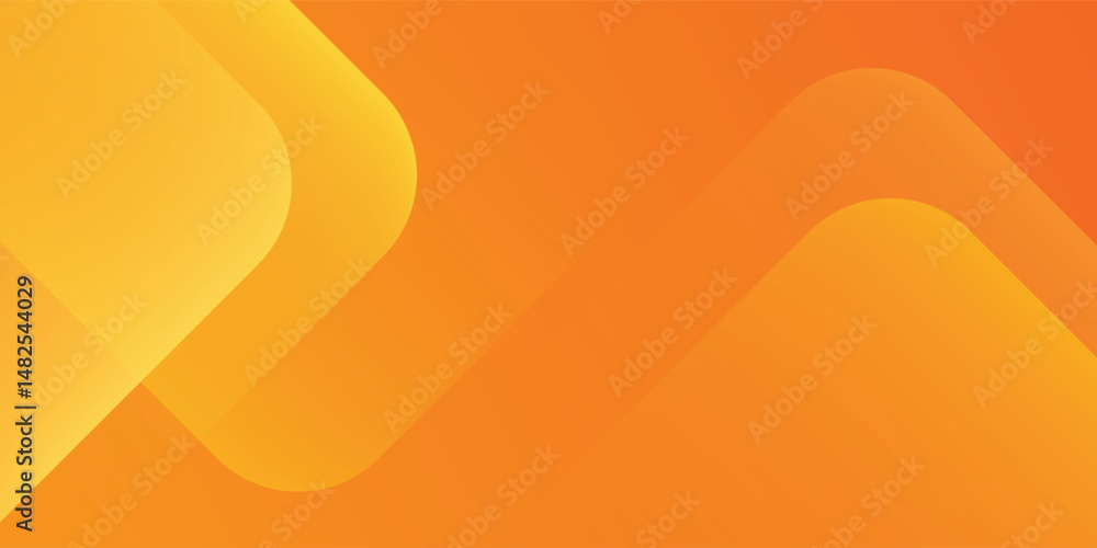 Abstract orange and yellow geometric background. Dynamic shapes composition. Cool background design for posters. Vector illustration Abstract orange and yellow geometric background. Dynamic shapes composition. Cool background design for posters. Vector illustration