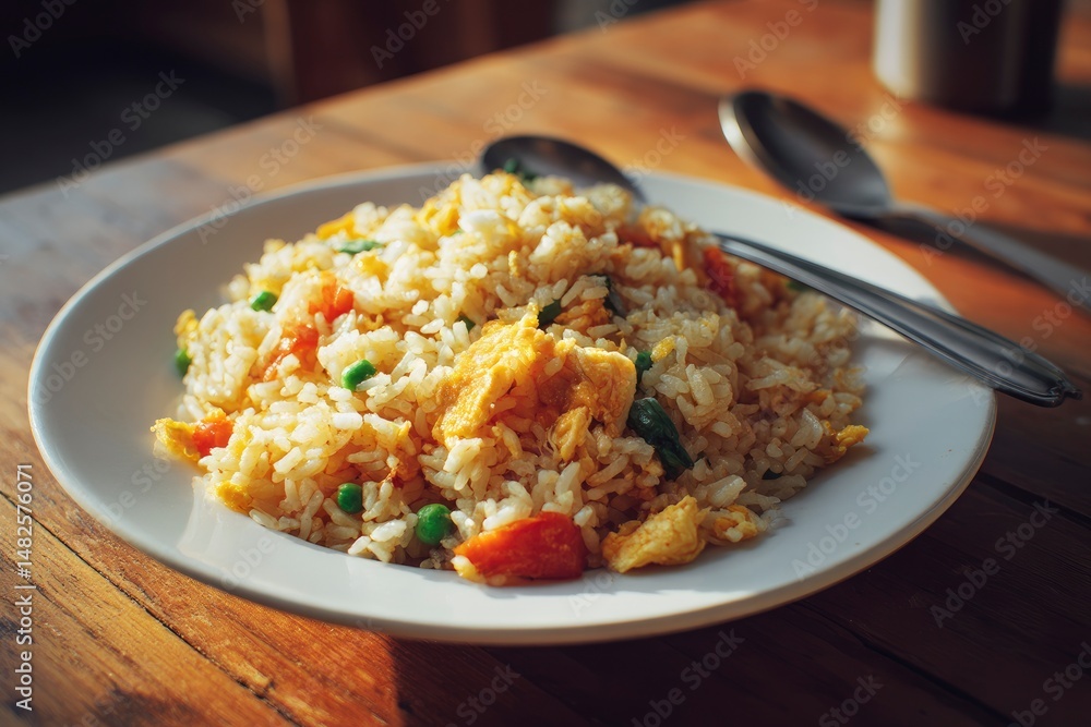 Golden Fried Rice: A Delicious and Simple Dish Golden Fried Rice: A Delicious and Simple Dish