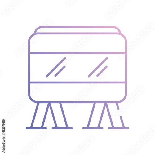Shelter vector icon stock illustration