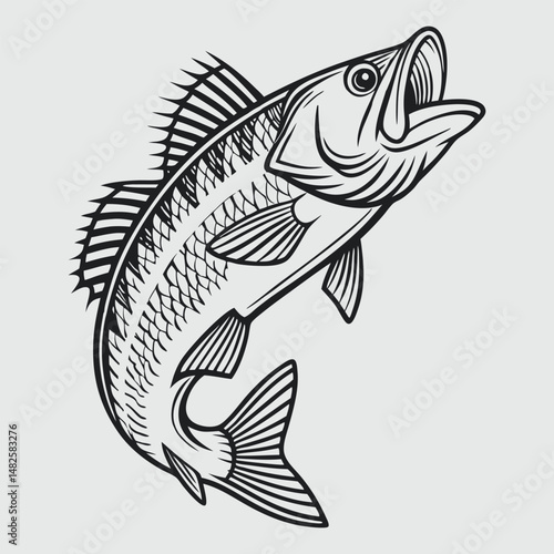 the fishing vector design