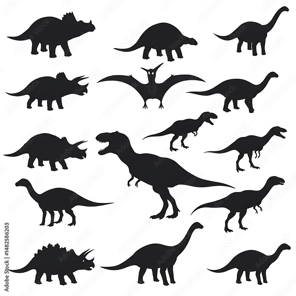 Fototapeta premium Prehistoric Shadows