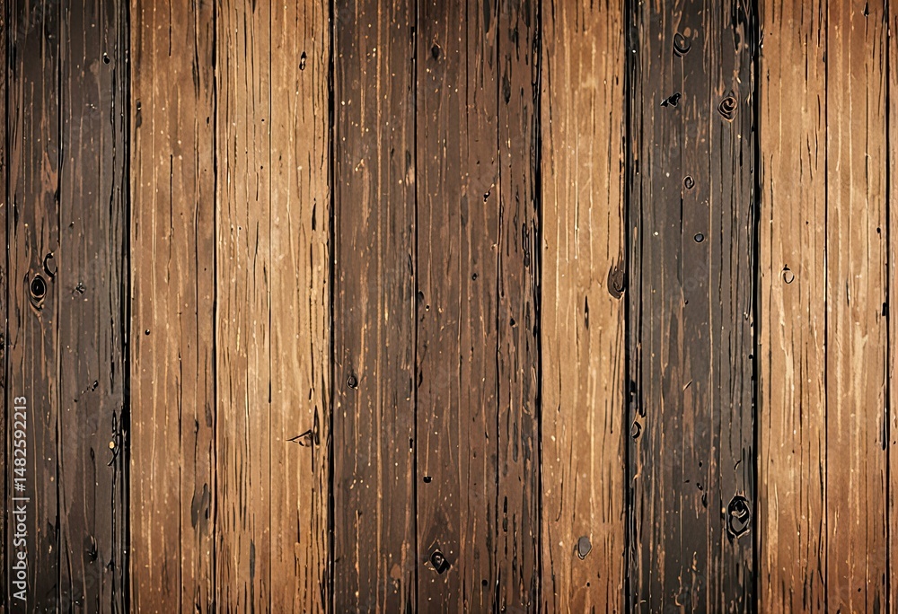 Naklejka premium Abstract wooden textures, distressed look