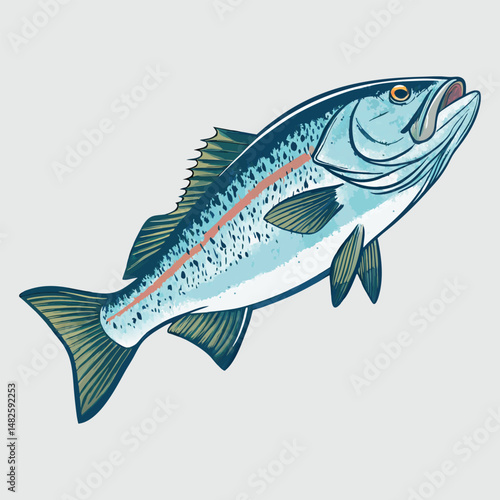 the fishing vector
