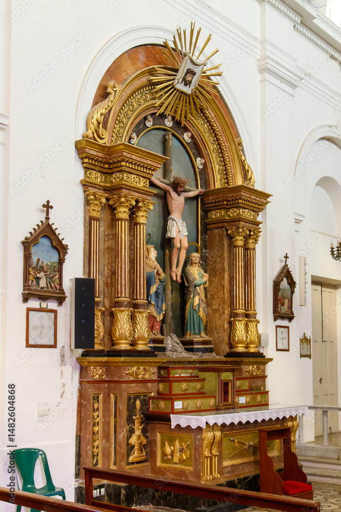 Obraz premium Catholic church interior