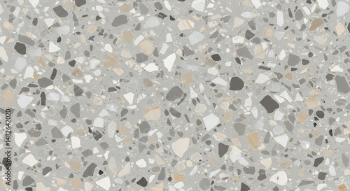 Wallpaper Mural Terrazzo Tile with Colorful Aggregate Pattern Torontodigital.ca