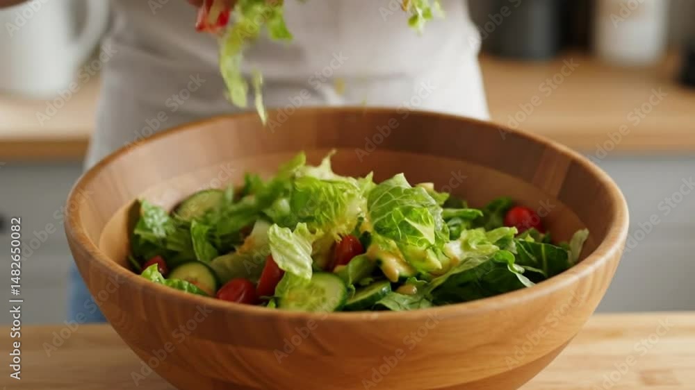 Fresh Ingredient Toss: A Culinary Dance Creating a Vibrant Salad Delight Fresh Ingredient Toss: A Culinary Dance Creating a Vibrant Salad Delight