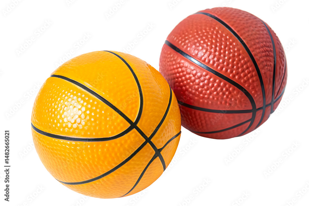 Fototapeta premium Basketball isolated on white background