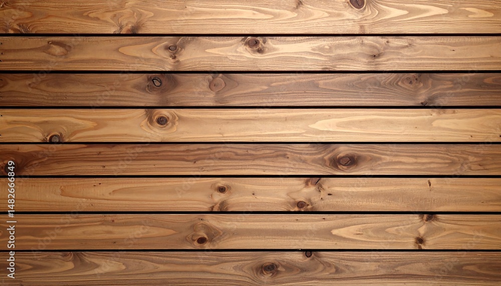Fototapeta premium Horizontal Wooden Planks Texture Background