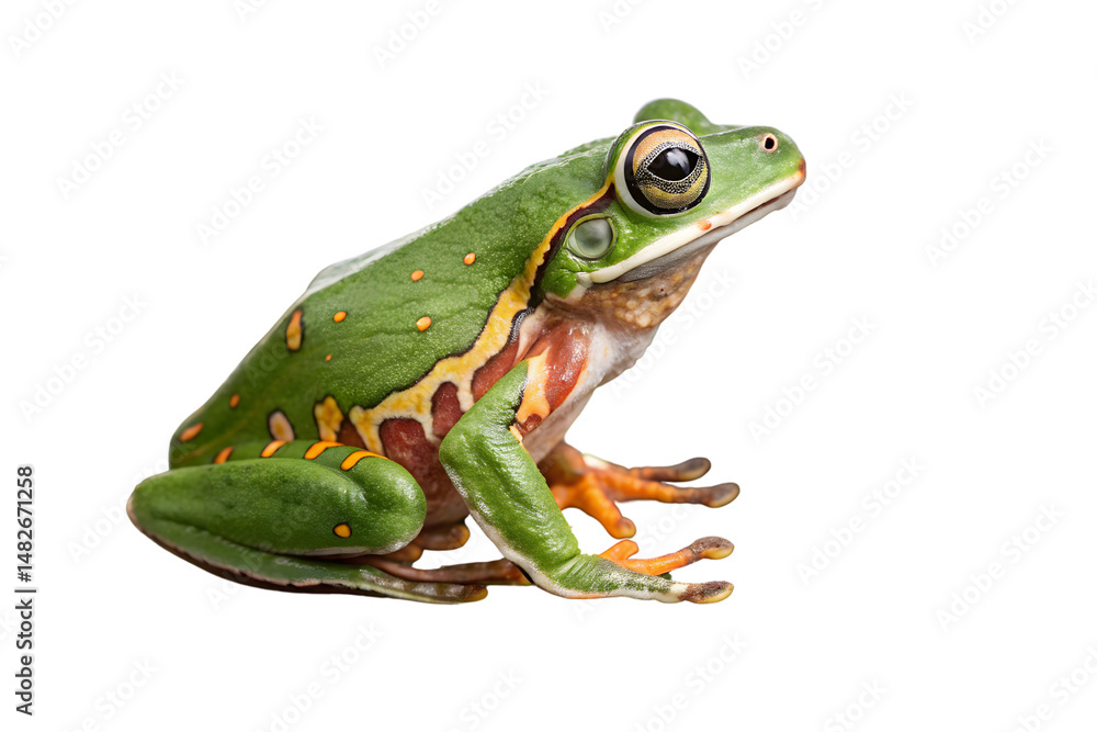 Frog on white background Frog on white background