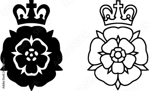 Two Black and White a national symbol of England