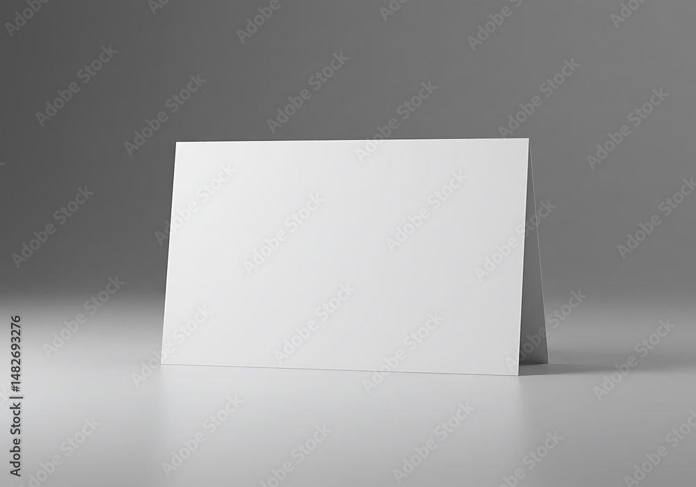 Fototapeta premium Blank Canvas, Subtle Light