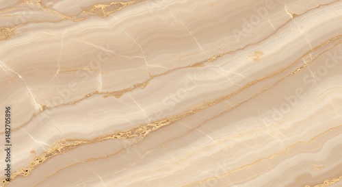 Wallpaper Mural Marble Texture with Gold Veins Torontodigital.ca
