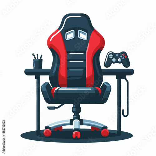 chair, gaming, gamer, game, modern, computer, business, equipment, entertainment, armchair, empty, isolated, interior, comfort, background, work, office, comfortable, design, object, furniture, online