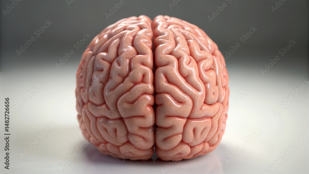 Brain inflammation Concept,detailed view of human brain showcasing its intricate structure and folds, emphasizing its Brain inflammation Concept,detailed view of human brain showcasing its intricate structure and folds, emphasizing its