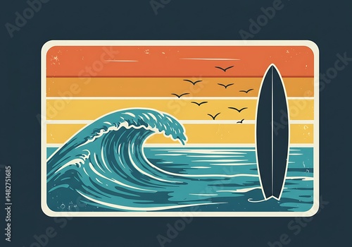 Sunset Surf Session