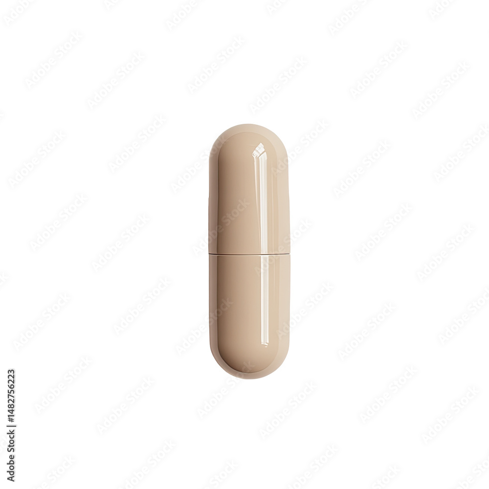 Light beige capsule Light beige capsule