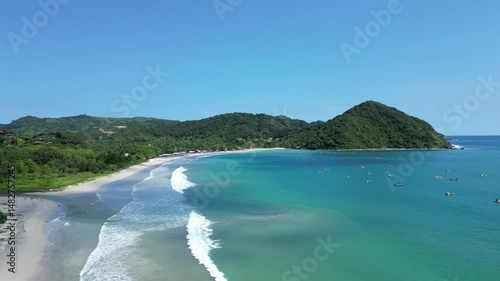Wallpaper Mural Aerial view of coastline Torontodigital.ca