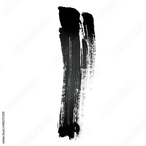 Abstract black and white brushstroke (1)
