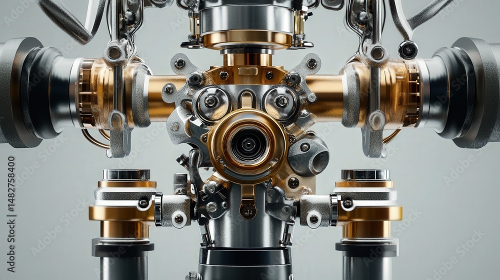the microscope head, focusing on its optical components and mechanical features the microscope head, focusing on its optical components and mechanical features