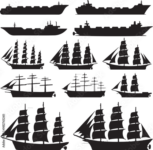 “Ship Silhouette SVG Bundle | Nautical Vessels, Pirate Ships & Cruise Clipart for Crafts & Decor”

“Sailing & Sea Vessel Vector Pack | Maritime Ship Silhouettes for Logos, Stickers & Printables”
