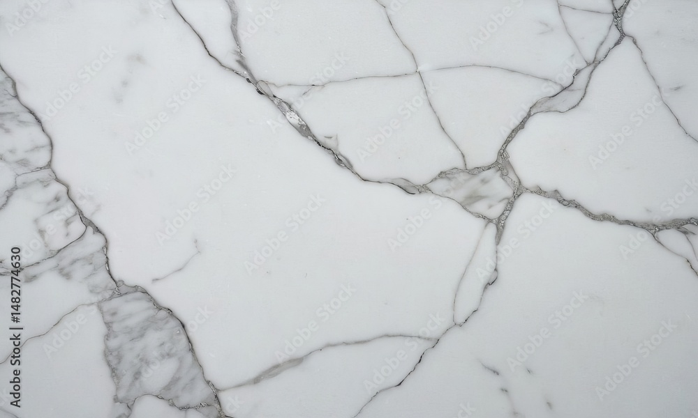Fototapeta premium White Marble Texture Background, Elegant and Luxurious Design
