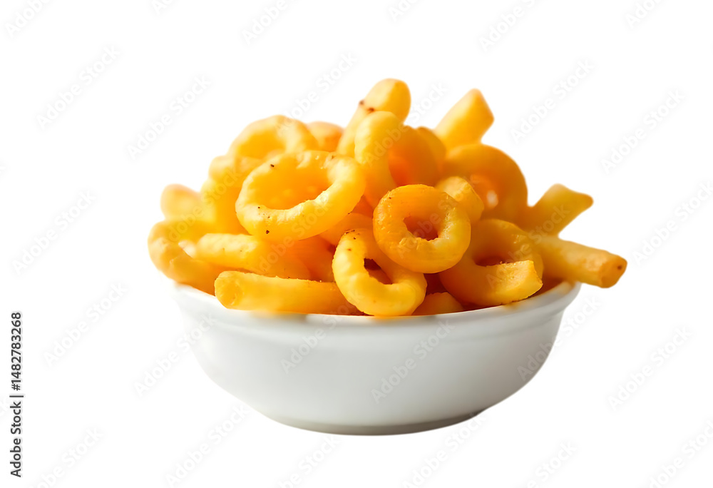 Crispy Golden French Fries and Onion Rings A Delicious Snack Crispy Golden French Fries and Onion Rings A Delicious Snack