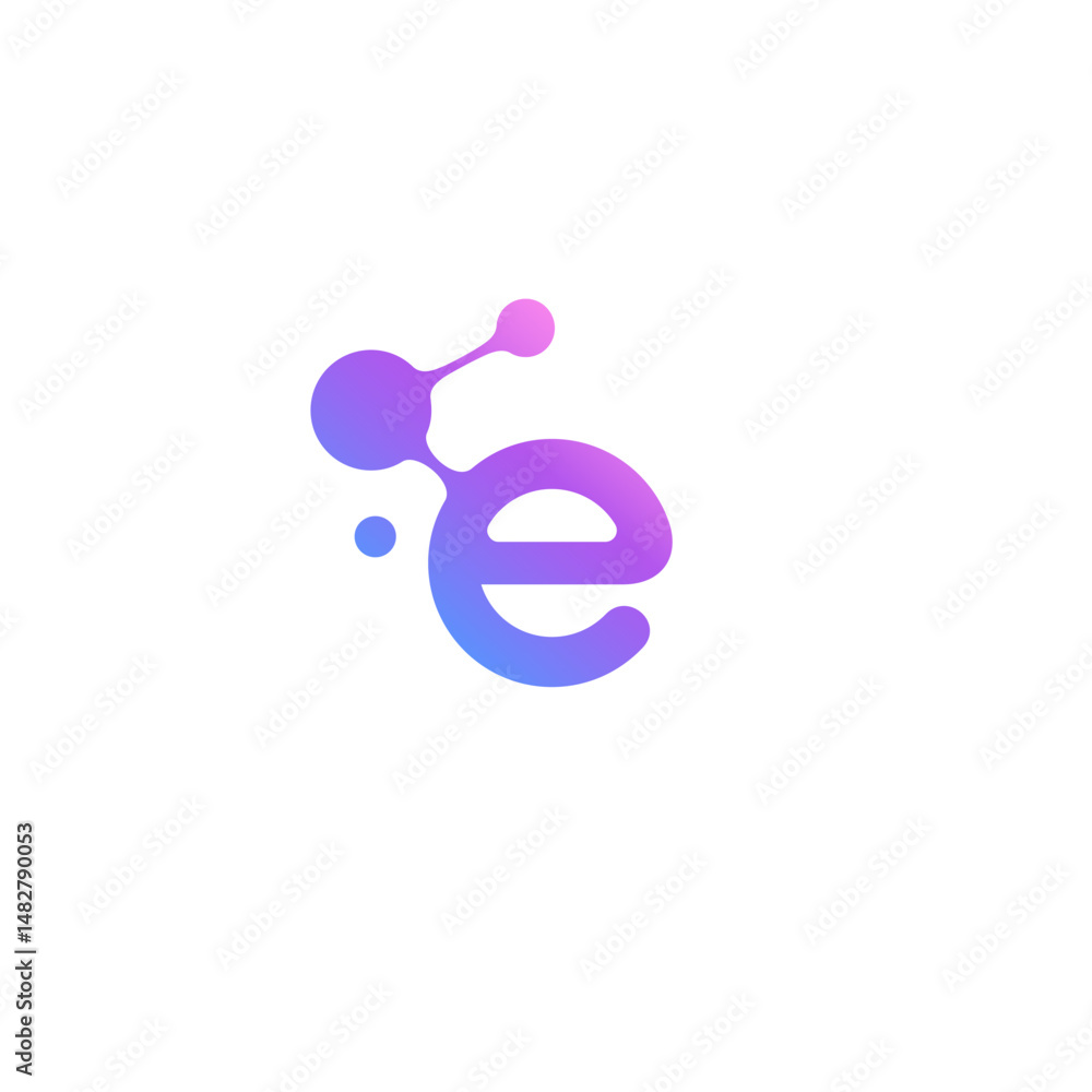letter E molecule, neuron logo biology science icon, floral neuron plasma circular. abstract, biotech atom, nano, sparkling water. letter E molecule, neuron logo biology science icon, floral neuron plasma circular. abstract, biotech atom, nano, sparkling water.